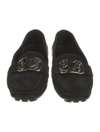 Louis Vuitton Suede Loafers