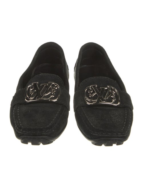 Louis Vuitton Suede Loafers