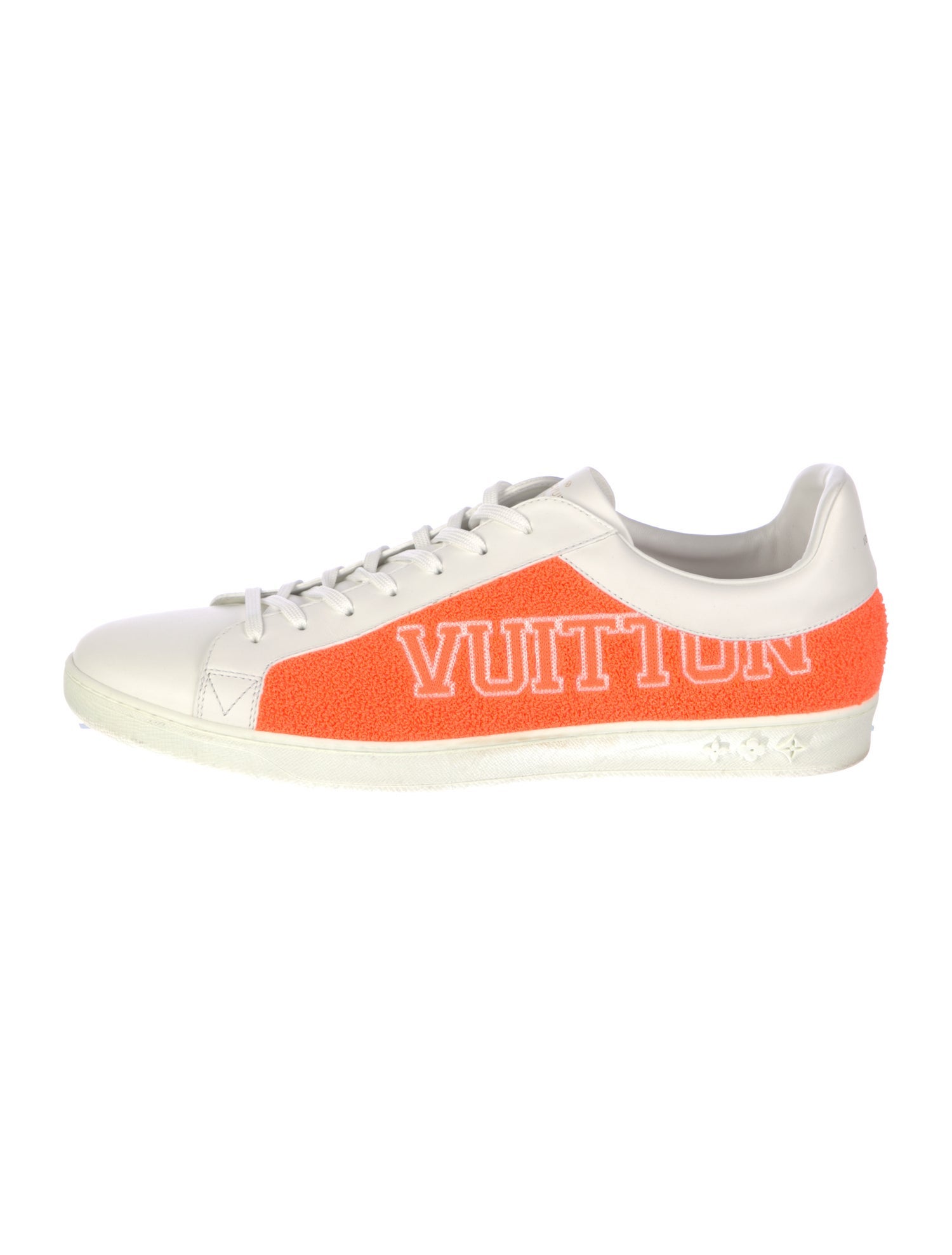 Louis Vuitton Leather Printed Sneakers