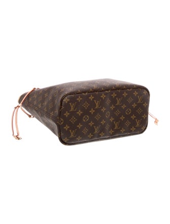 Louis Vuitton LV Monogram Neverfull w/Pouch MM