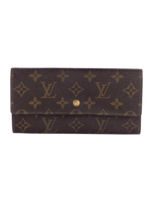 Louis Vuitton 1991 LV Monogram Sarah Wallet