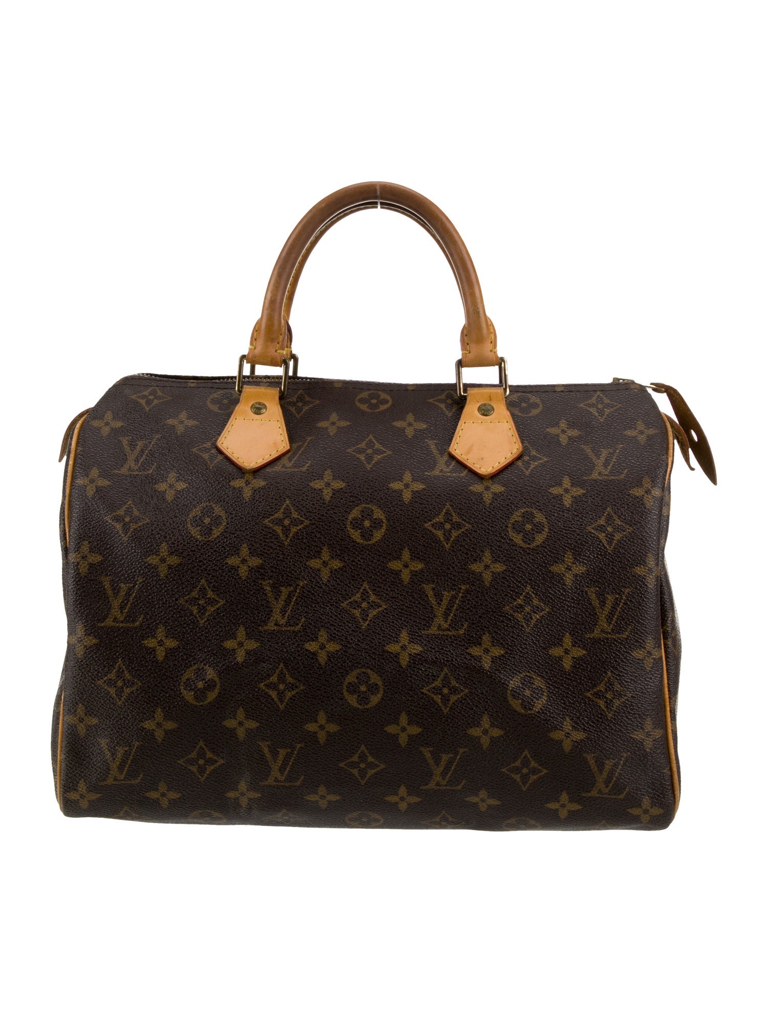 Louis Vuitton LV Monogram Speedy 30 Vintage