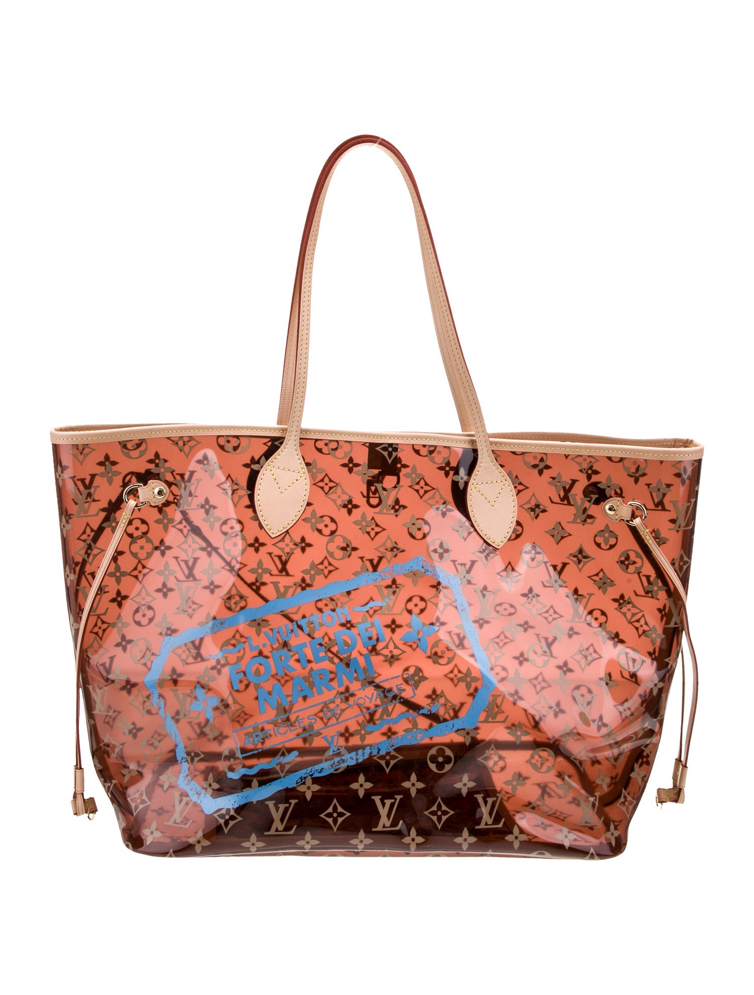 Louis Vuitton LV Monogram LV Monogram Forte Dei Marmi Neverfull GM w/ Pouch 2025