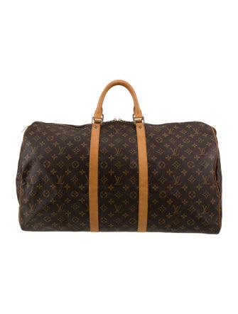 Louis Vuitton LV Monogram Keepall 55 Vintage