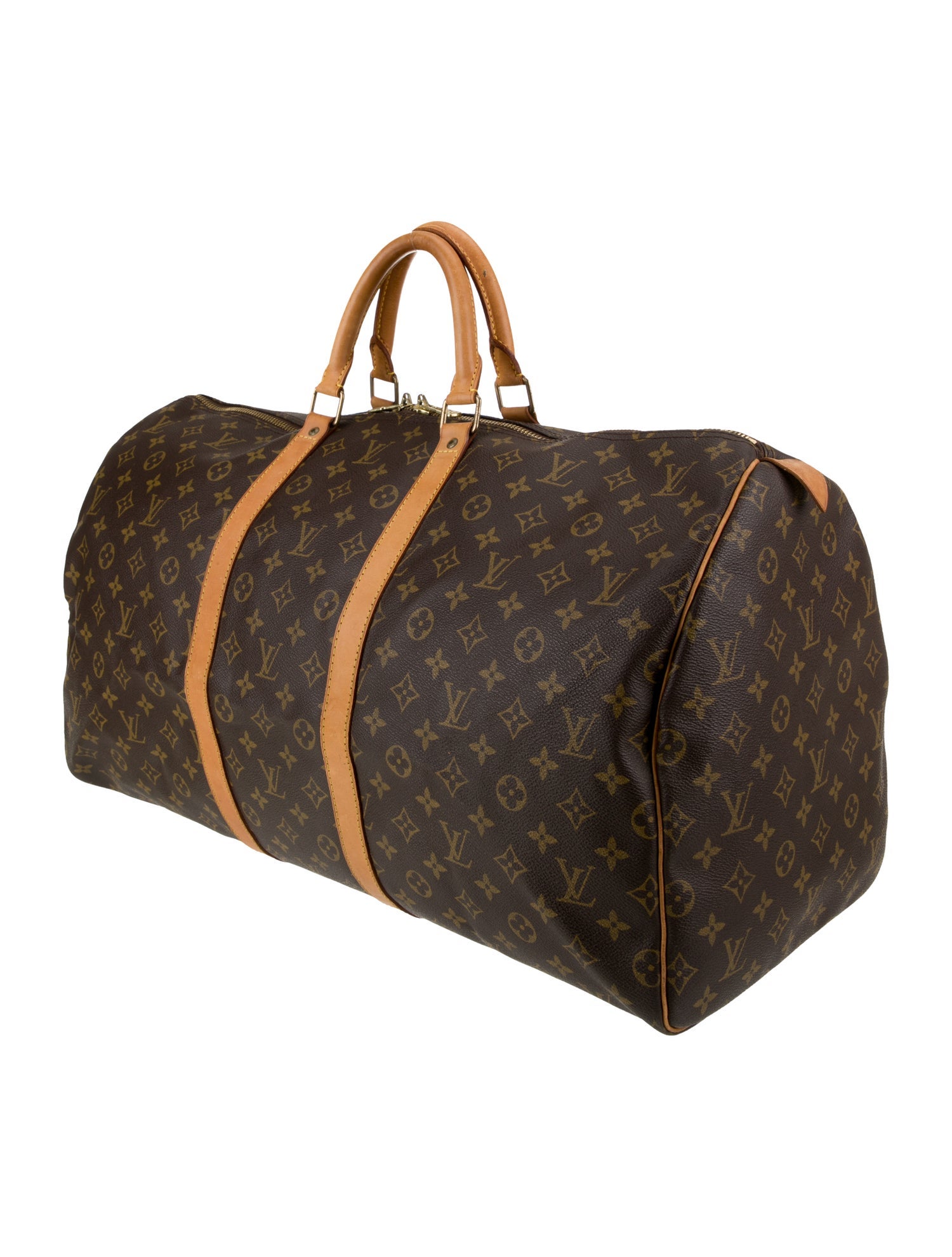 Louis Vuitton LV Monogram Keepall 55 Vintage