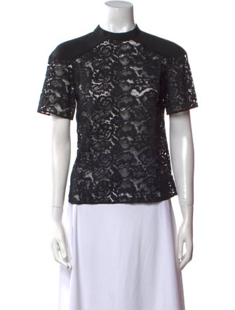 Louis Vuitton Lace Lace Pattern Blouse