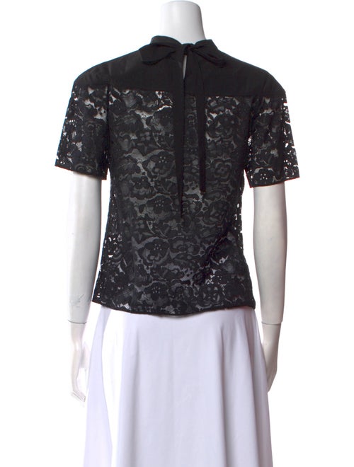 Louis Vuitton Lace Lace Pattern Blouse