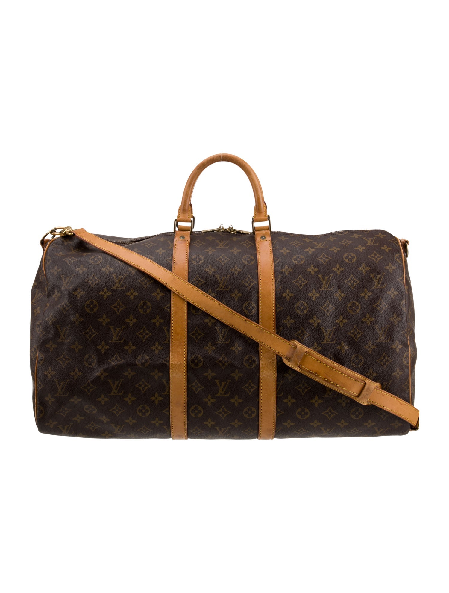 Louis Vuitton LV Monogram Keepall 55 Vintage