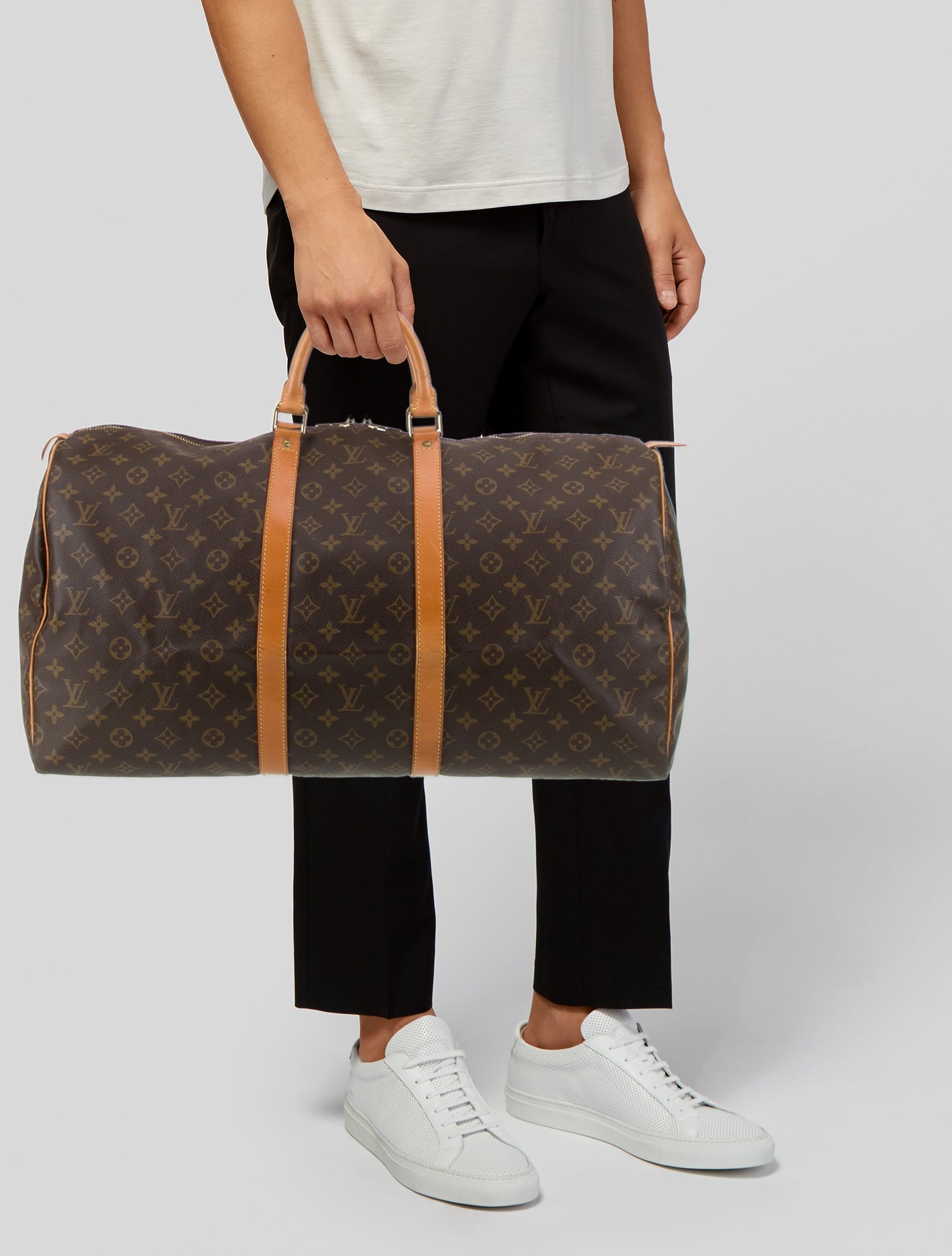 Louis Vuitton LV Monogram Keepall 55 Vintage