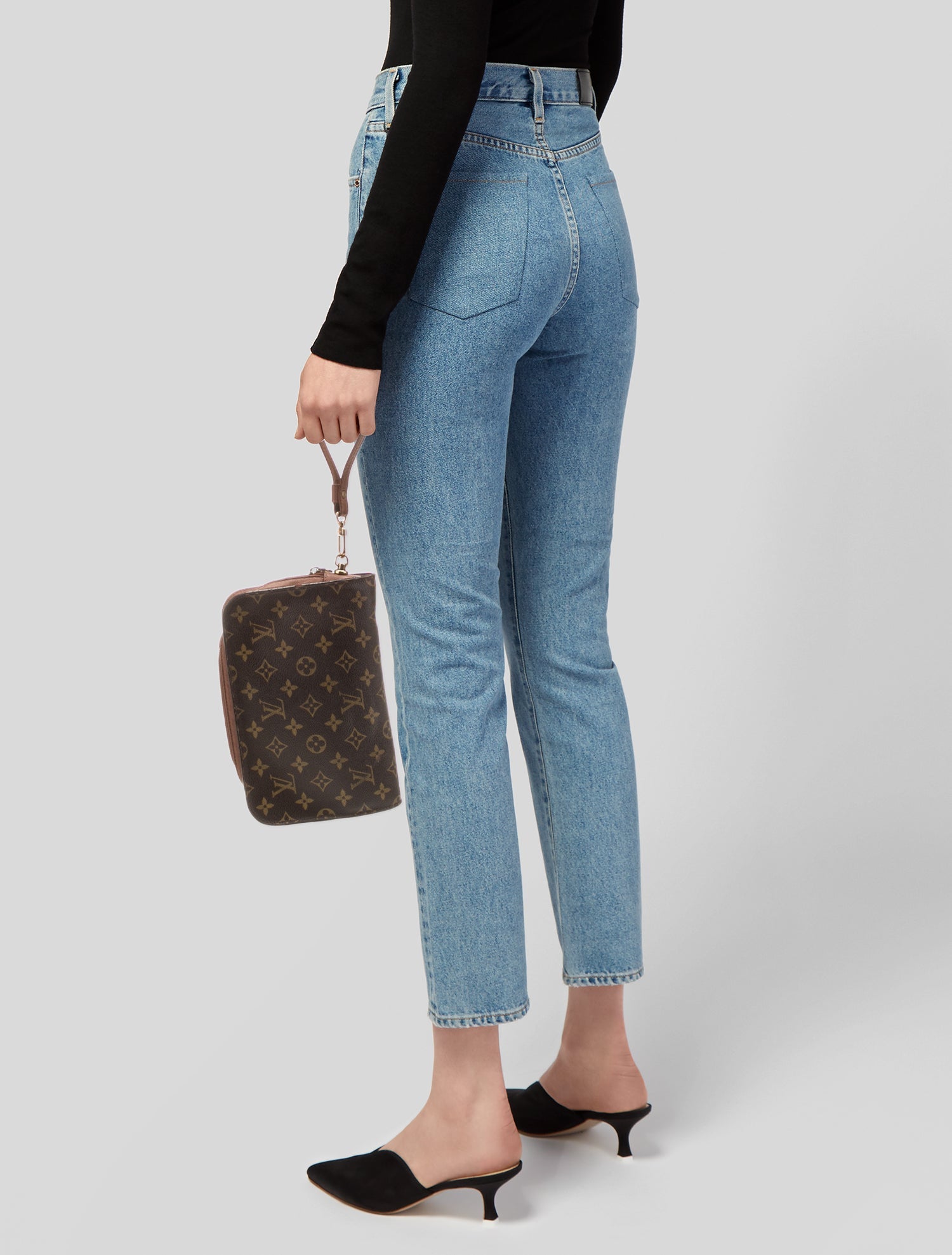 Louis Vuitton LV Monogram Pochette Orsay Vintage