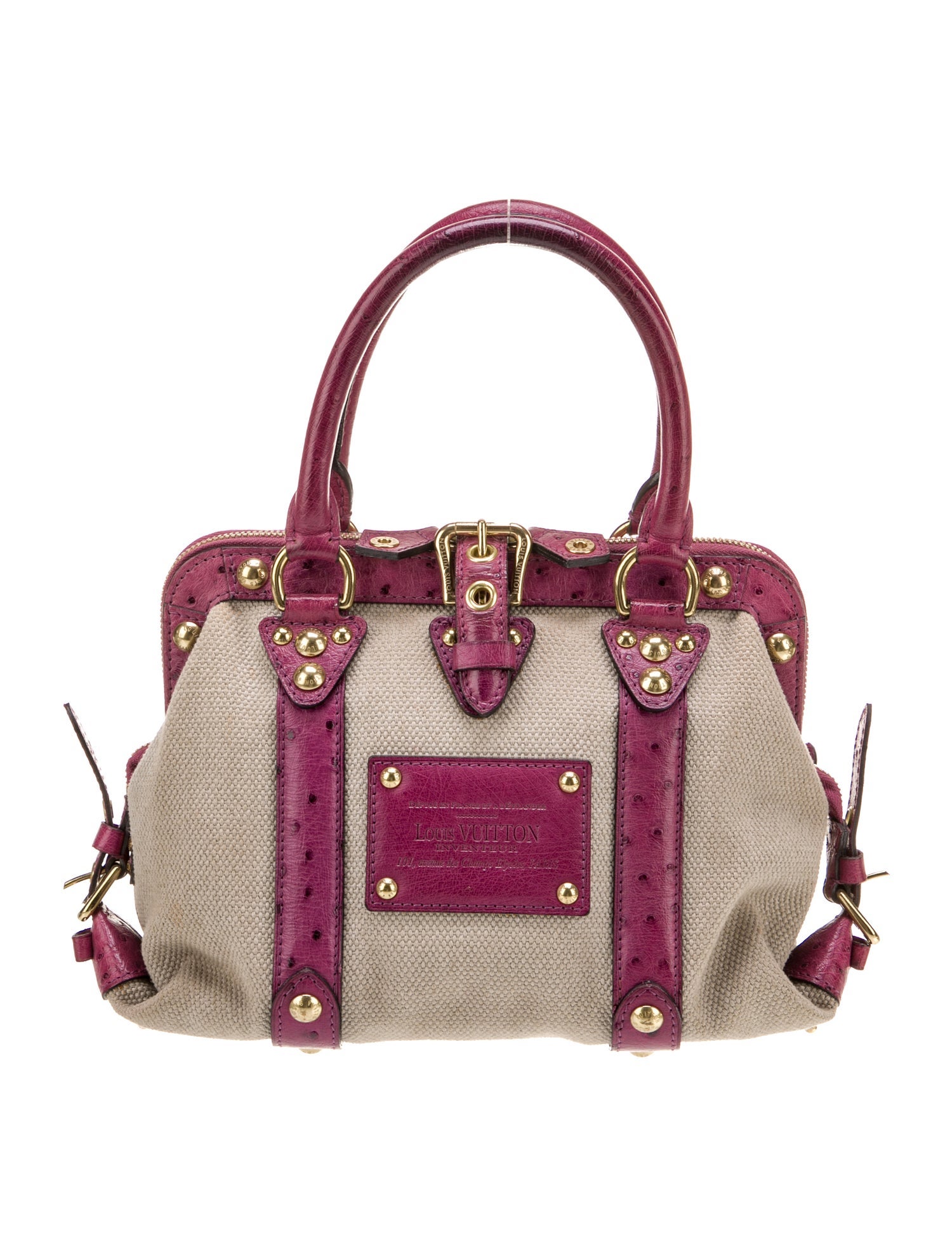 Louis Vuitton Canvas Limited Edition Sac de Nuit Toile Trianon MM Vintage