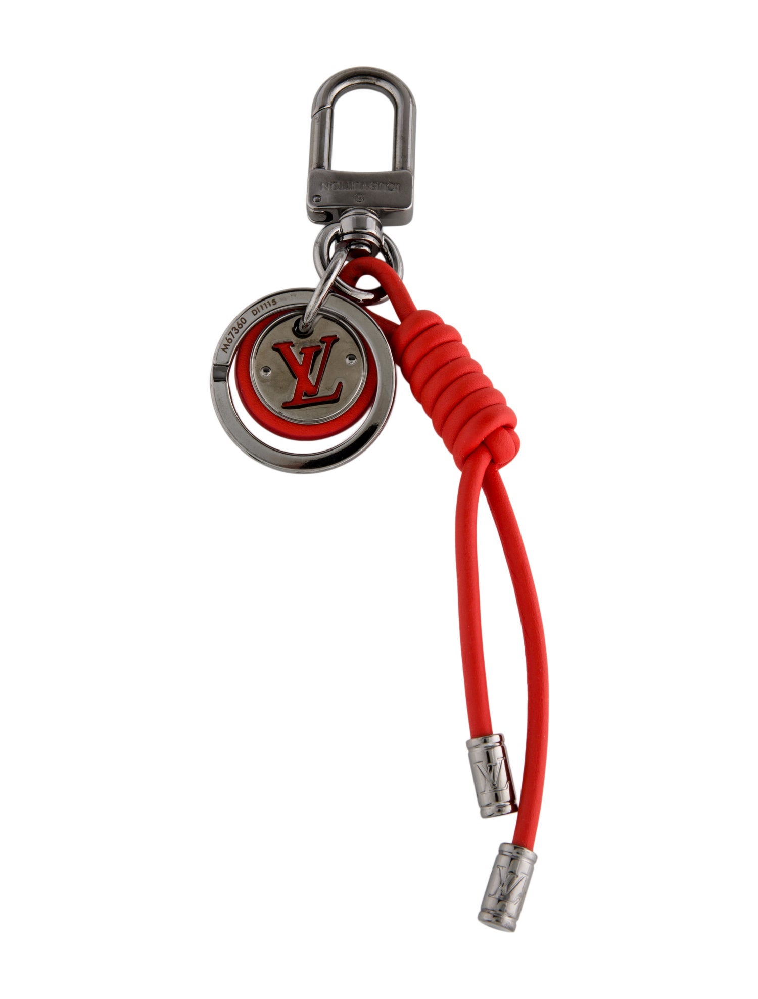 Louis Vuitton Leather Rope Bag Charm & Key Holder
