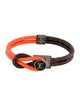 Louis Vuitton Leather Loop It Wrap Bracelet