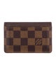 Louis Vuitton 2016 Damier Ebene Pattern Card Case