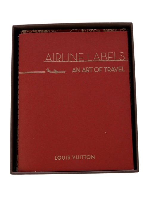 Louis Vuitton 30-Piece The Art of Travel Through Airline Labels Set
