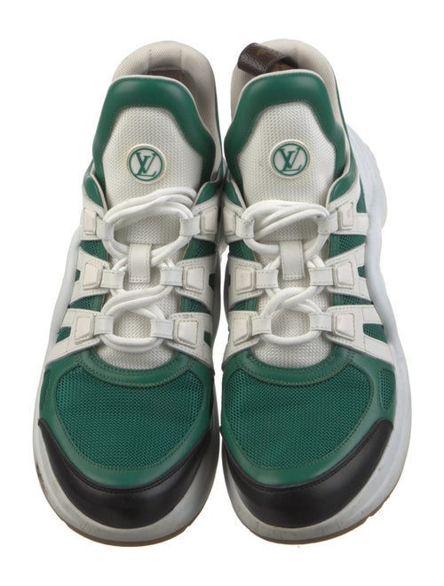 Louis Vuitton LV Monogram Leather Chunky Sneakers
