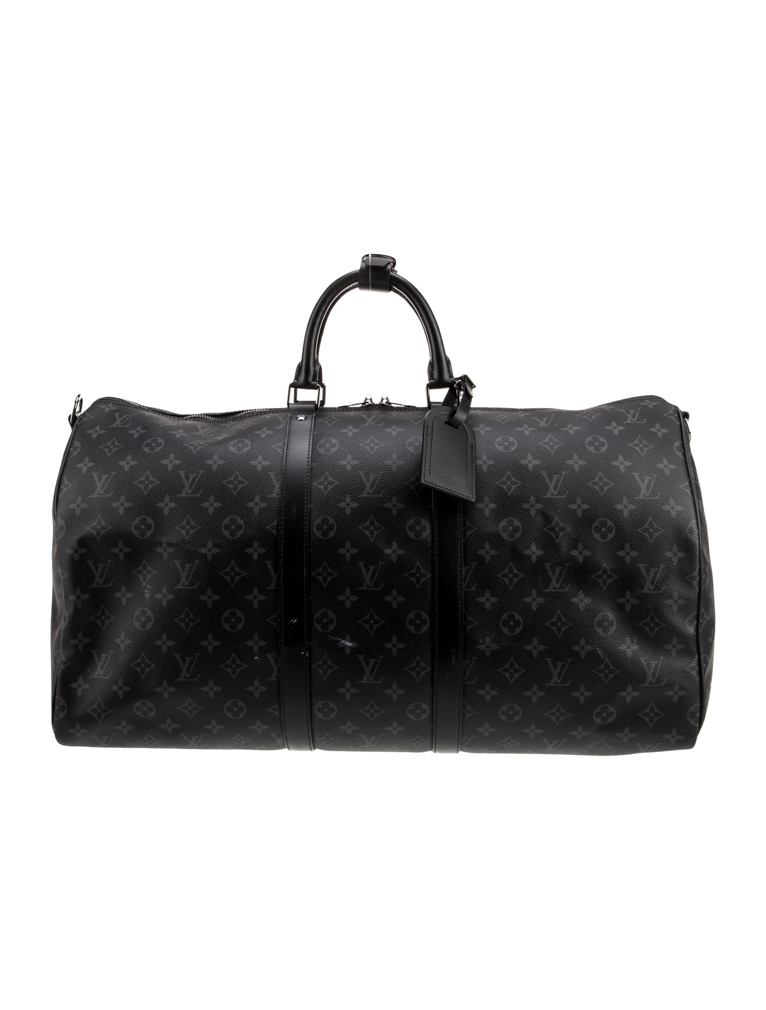 Louis Vuitton Monogram Eclipse Keepall Bandouliere 55