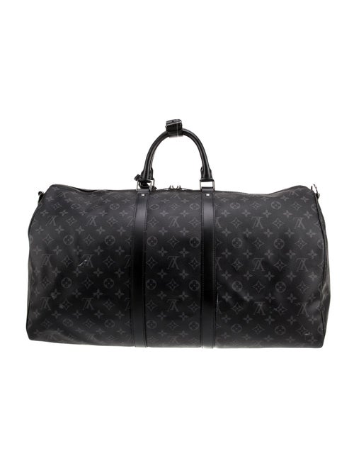 Louis Vuitton Monogram Eclipse Keepall Bandouliere 55