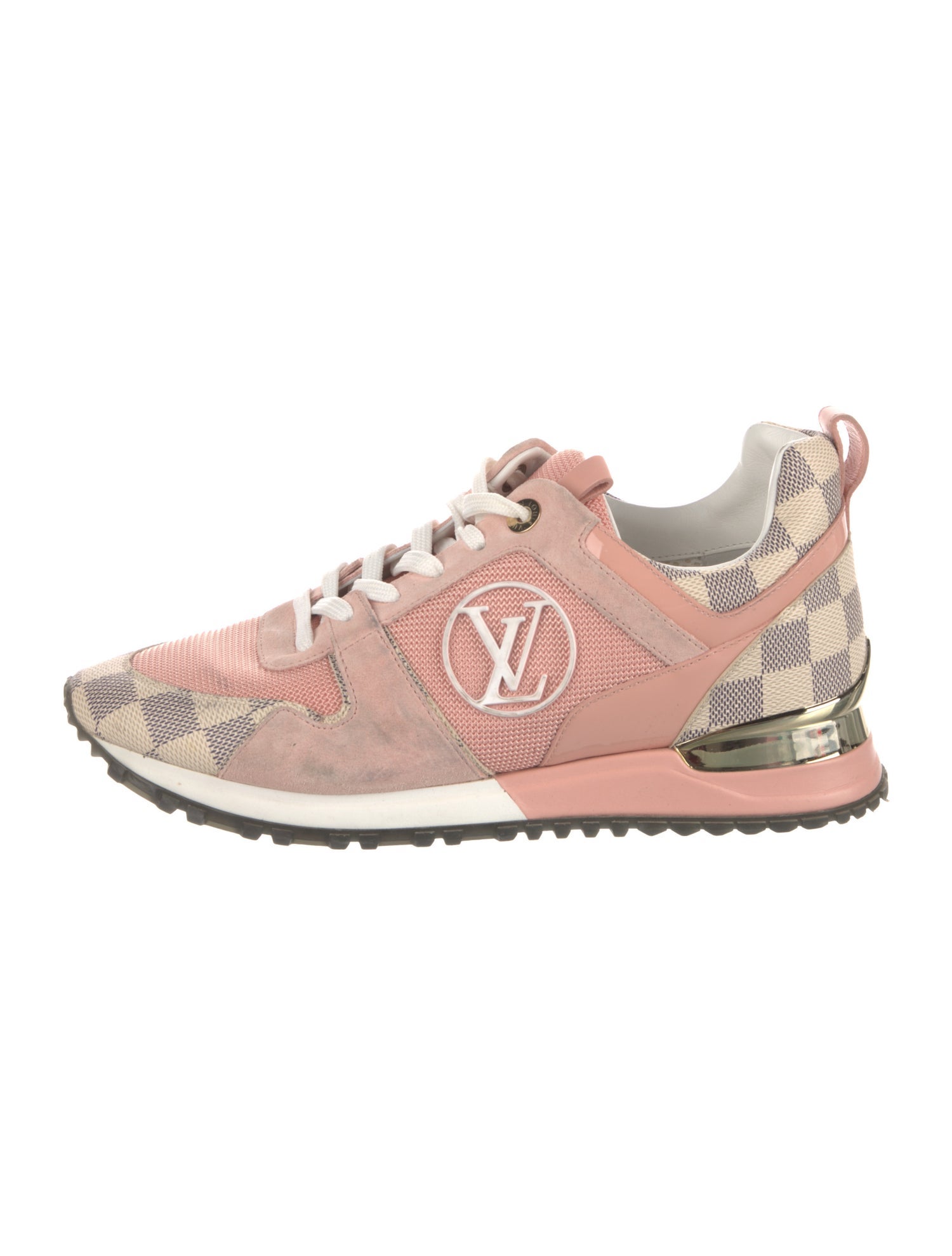 Louis Vuitton Damier Azur Pattern Sneakers