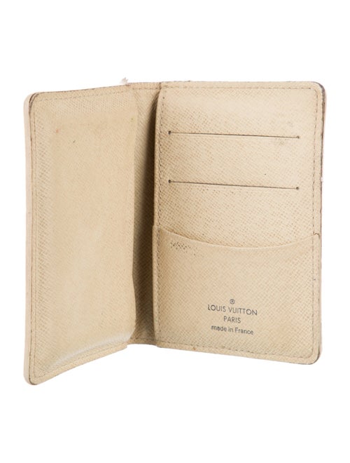 Louis Vuitton Damier Azur Pattern Coated Canvas Pocket Organizer