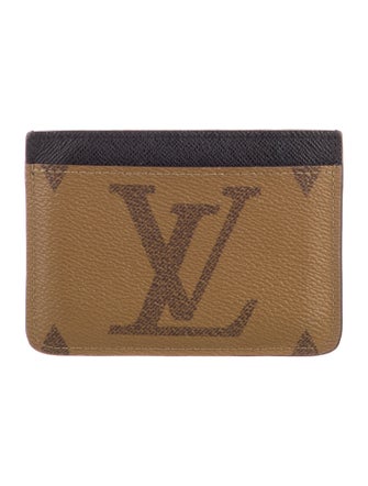 Louis Vuitton Monogram Giant Pattern Coated Canvas Card Case