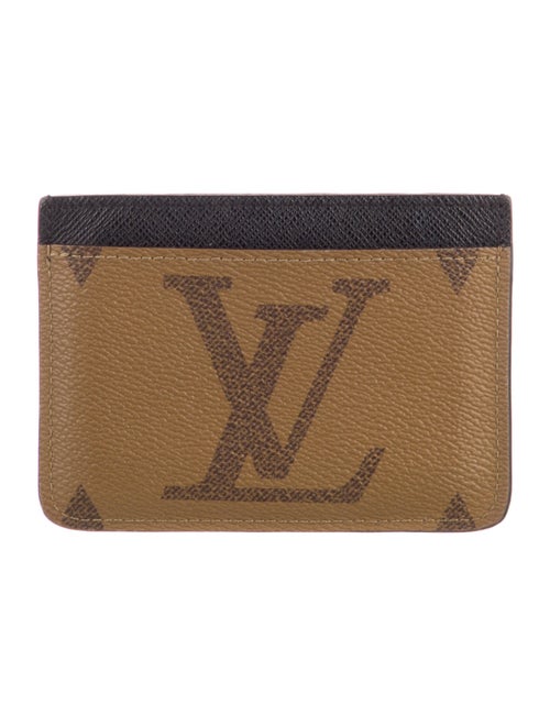 Louis Vuitton Monogram Giant Pattern Coated Canvas Card Case