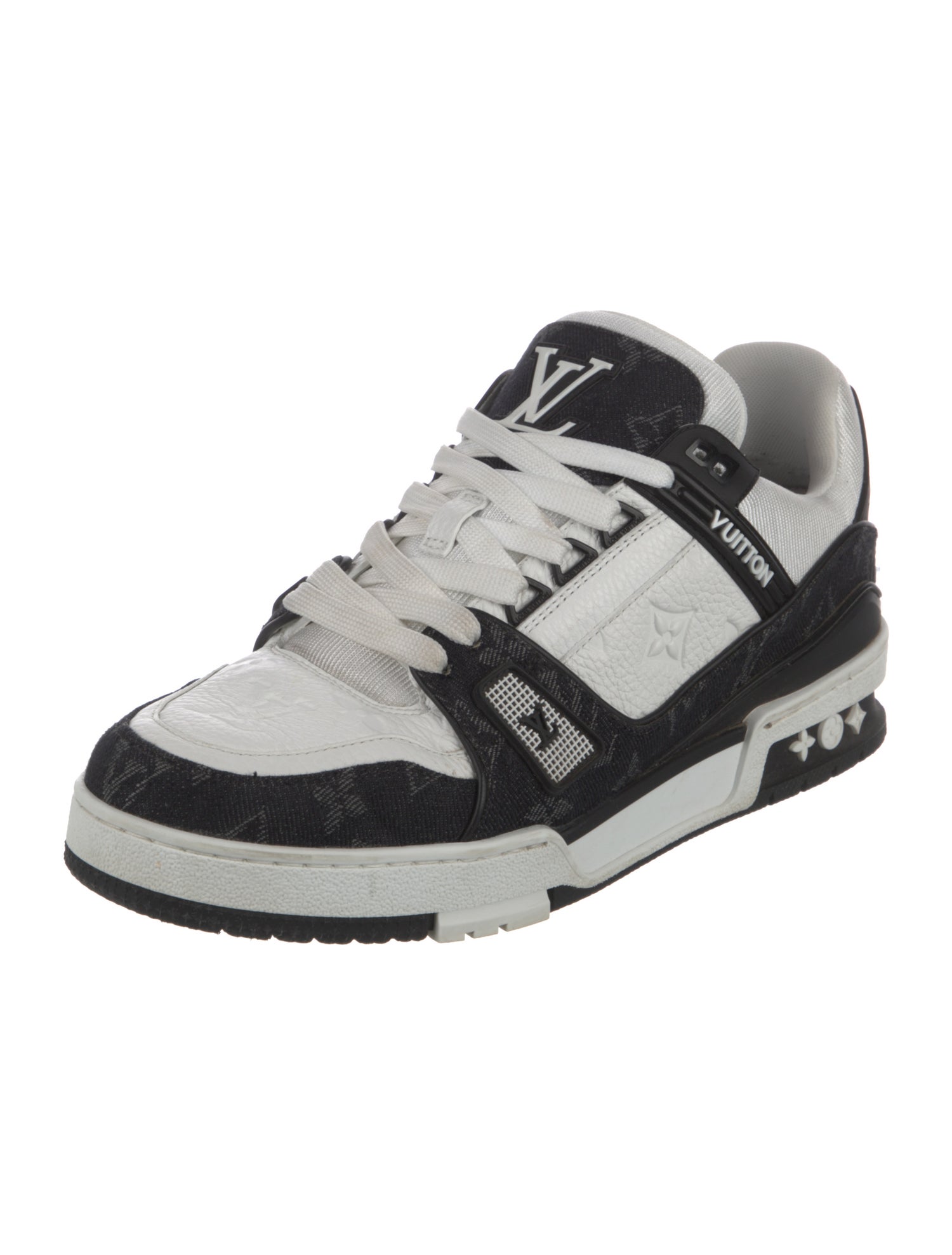 Louis Vuitton LV Monogram Leather Sneakers