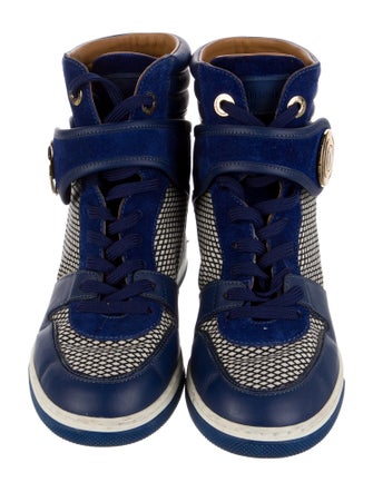 Louis Vuitton Pastmark Wedge Wedge Sneakers