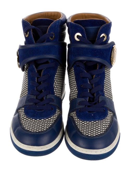 Louis Vuitton Pastmark Wedge Wedge Sneakers