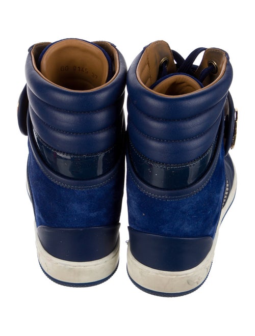 Louis Vuitton Pastmark Wedge Wedge Sneakers