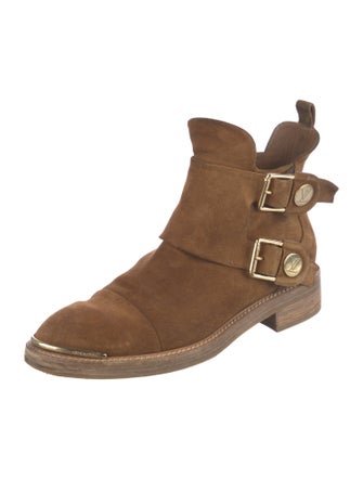 Louis Vuitton Suede Chelsea Boots