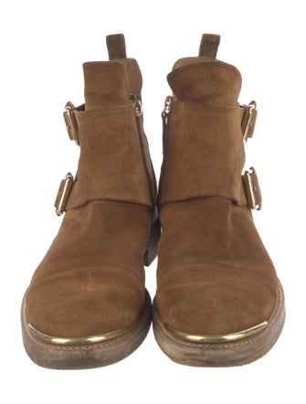 Louis Vuitton Suede Chelsea Boots