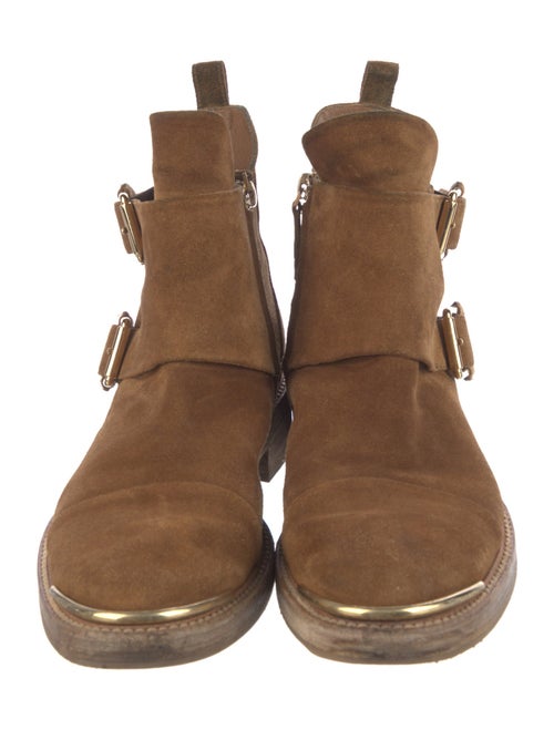 Louis Vuitton Suede Chelsea Boots