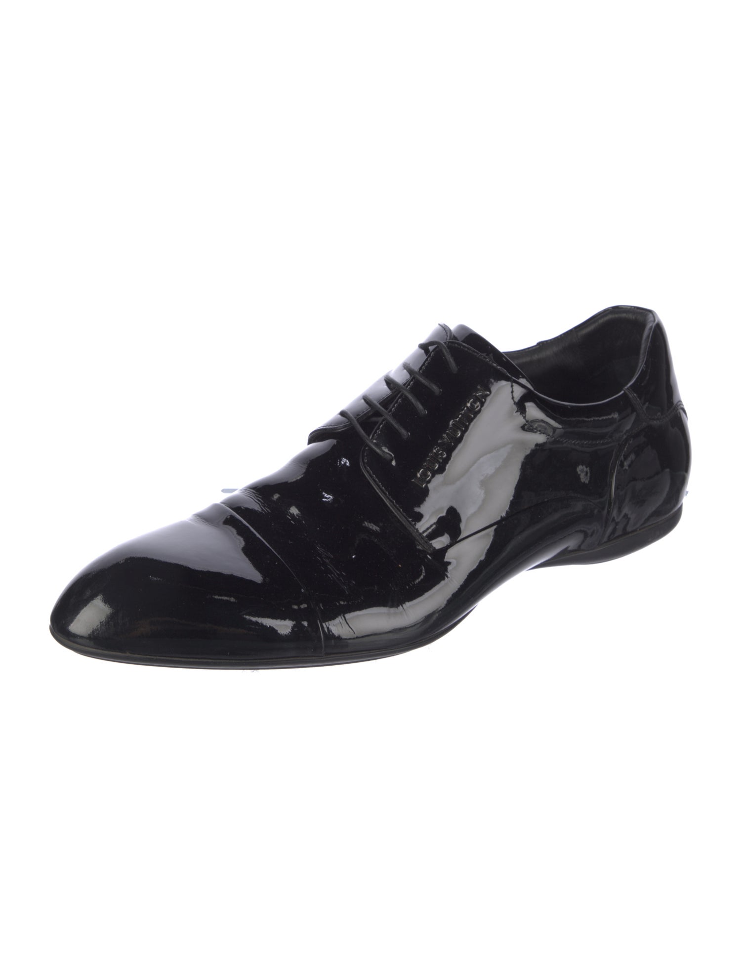 Louis Vuitton Patent Leather Derby Shoes