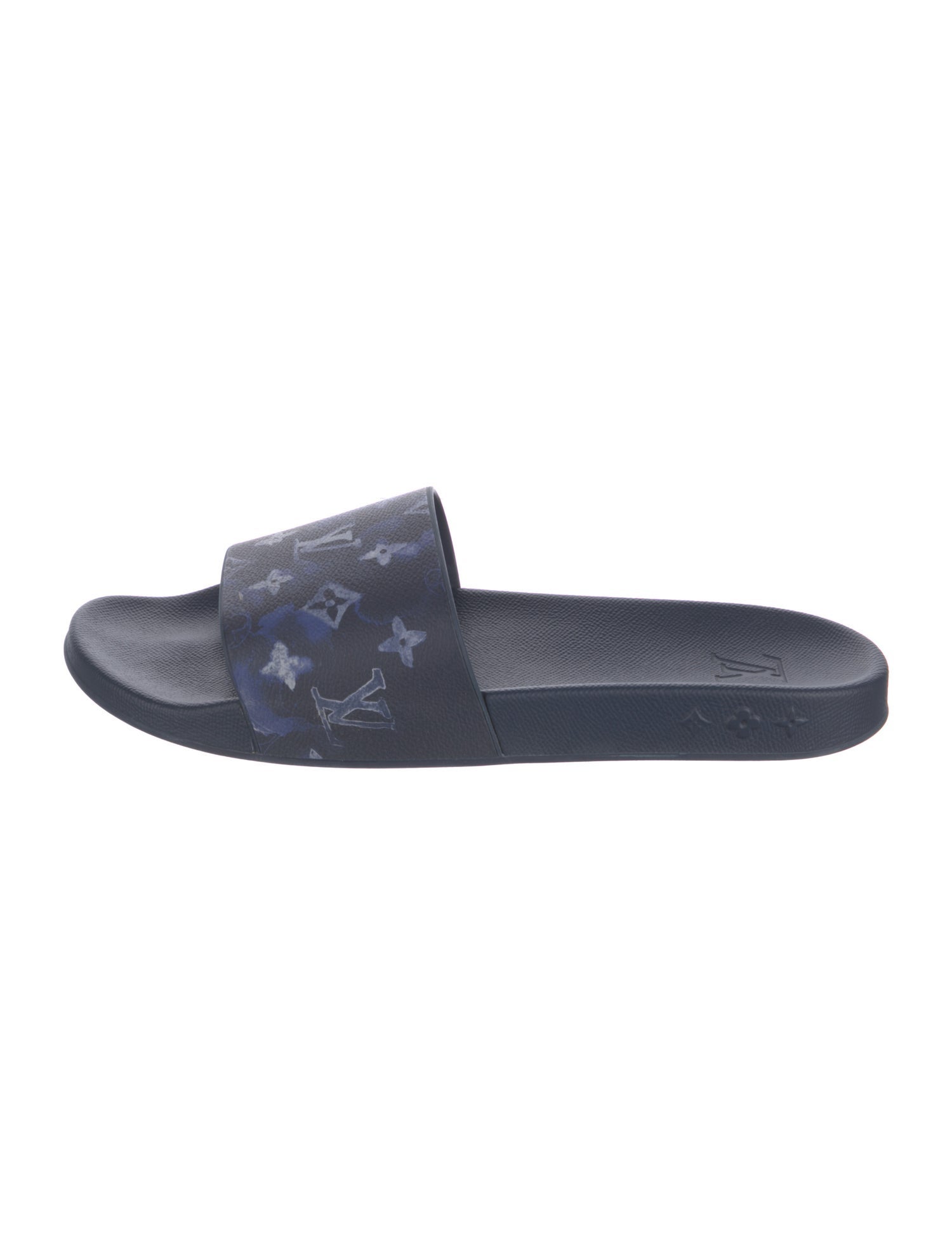 Louis Vuitton LV Monogram Rubber Slides