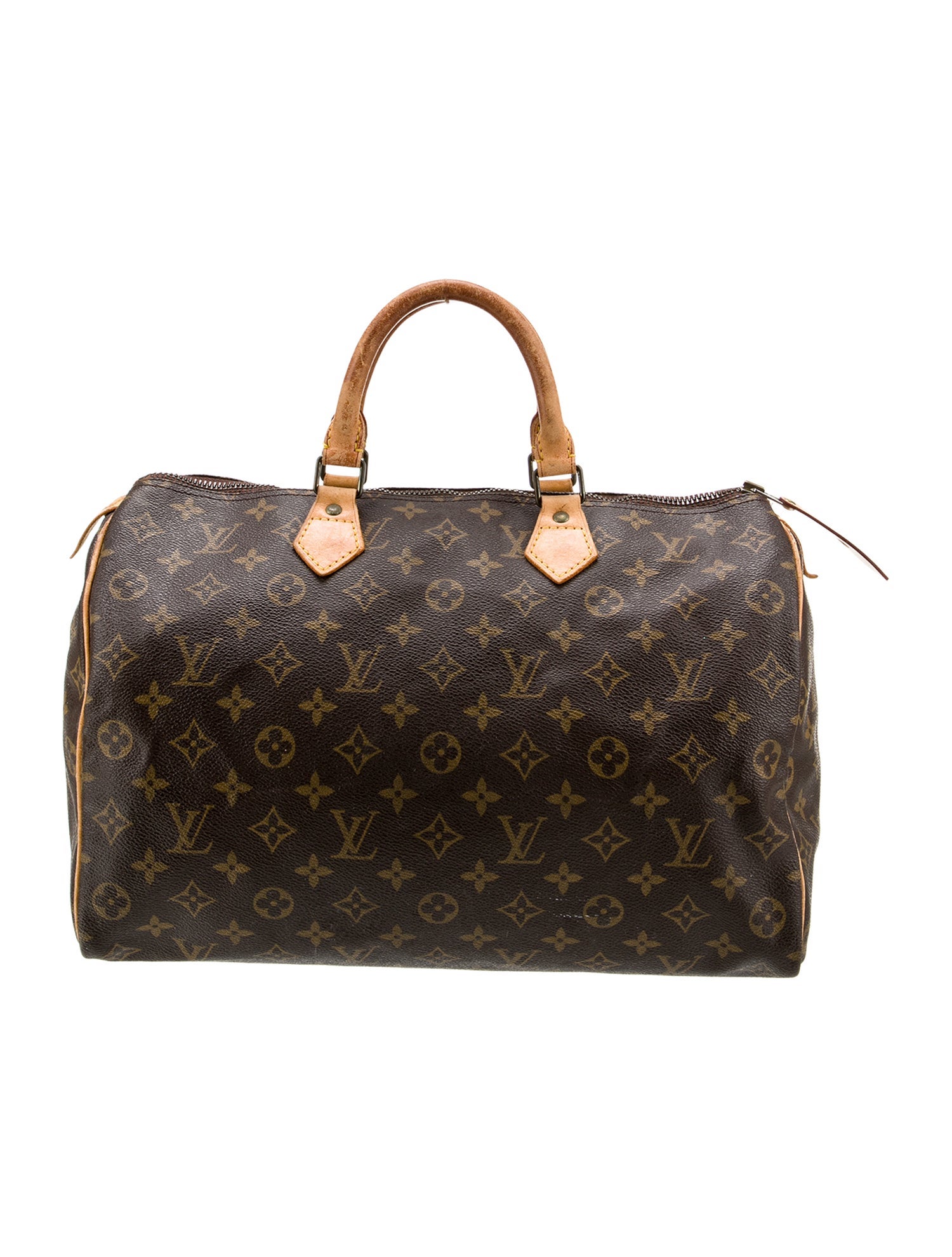 Louis Vuitton LV Monogram Speedy 35 Vintage