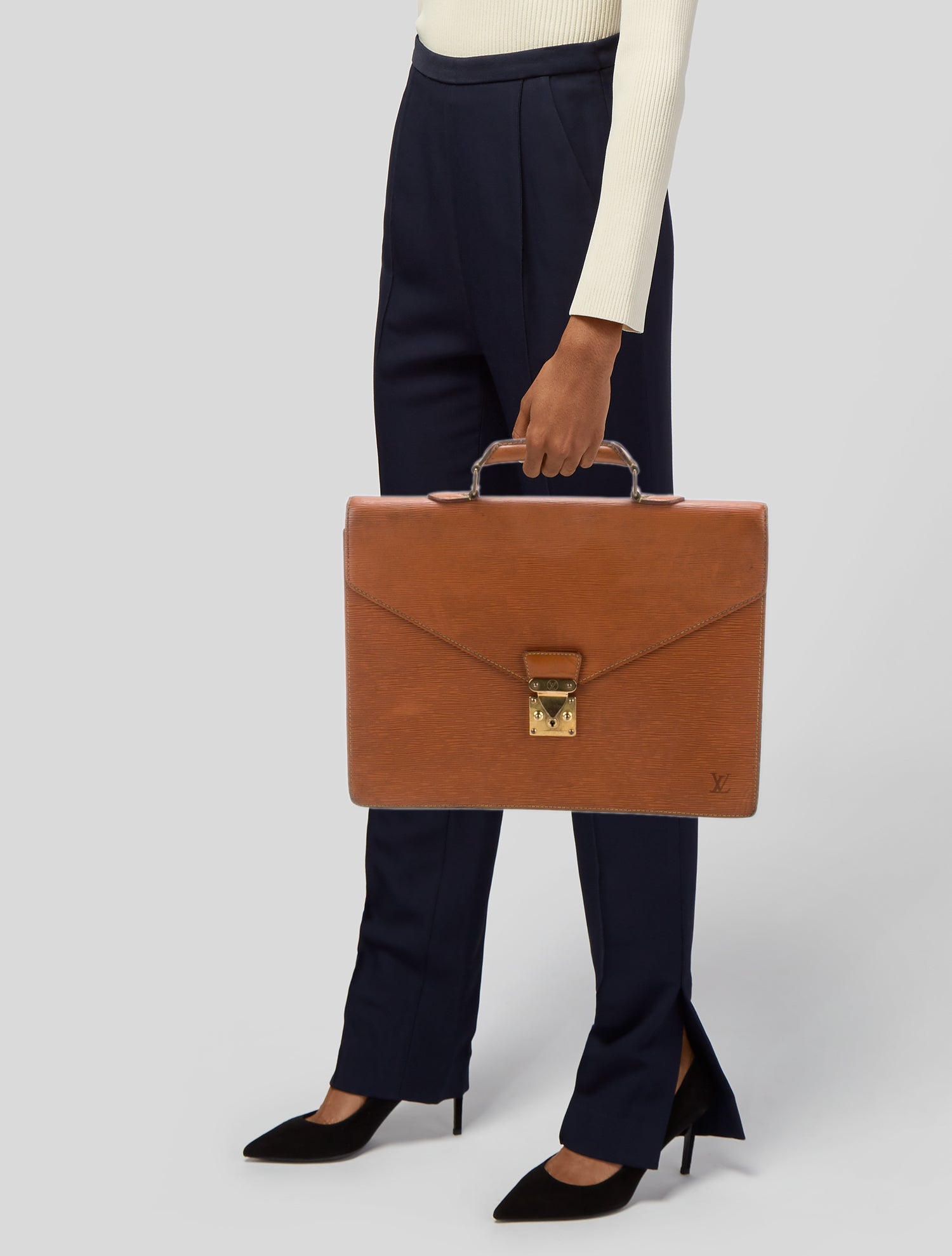 Louis Vuitton Epi Leather Serviette Conseiller Vintage