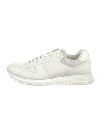 Louis Vuitton Monogram Pattern Leather Sneakers