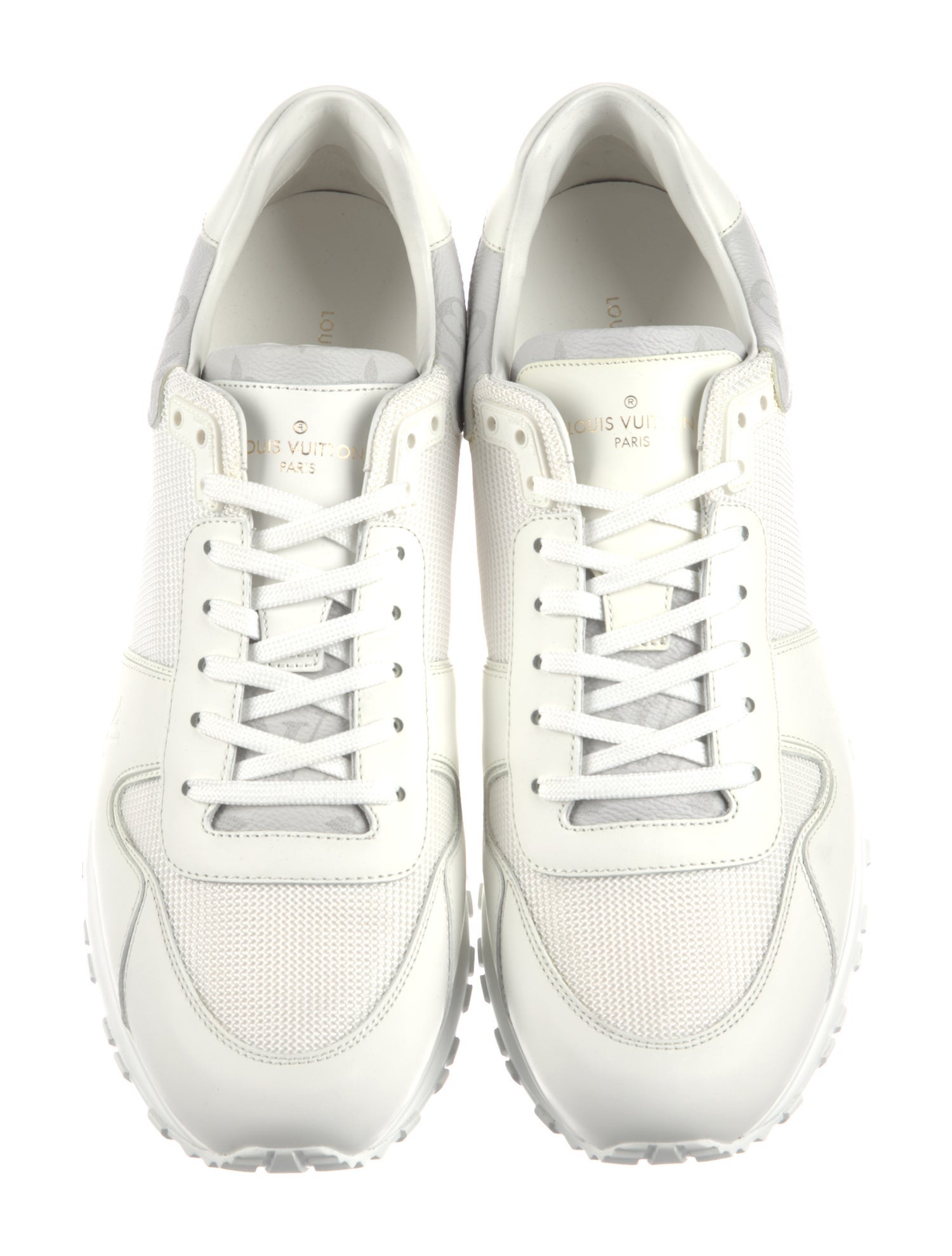 Louis Vuitton Monogram Pattern Leather Sneakers