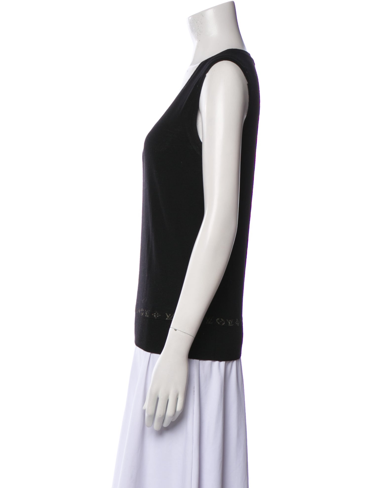 Louis Vuitton Late 1990's - Early 2000's Wool Top