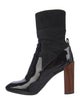 Louis Vuitton LV Monogram Patent Leather Sock Boots