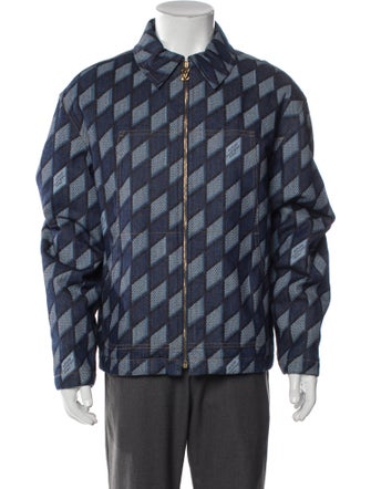 Louis Vuitton 2022 Diamond Damier Windbreaker