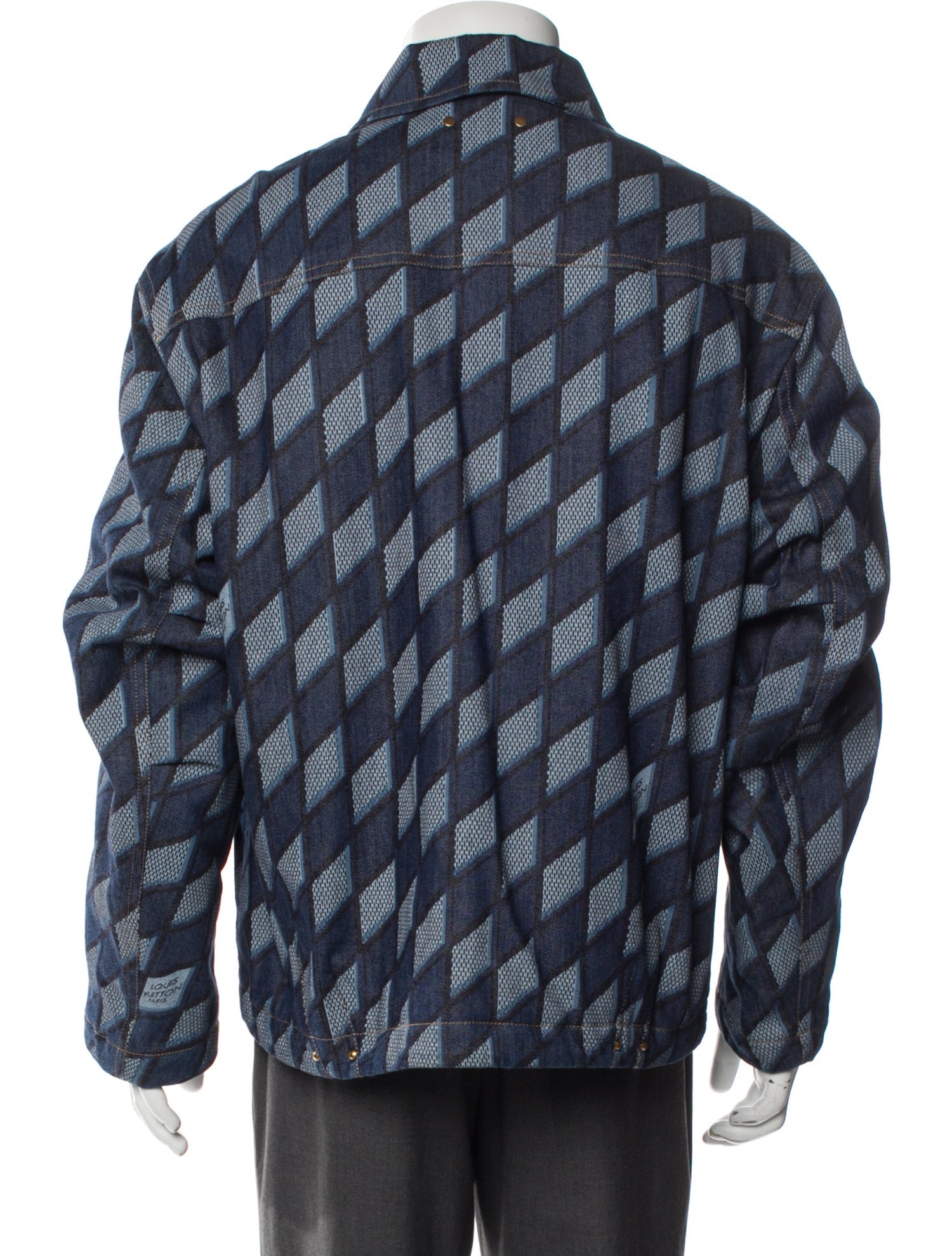 Louis Vuitton 2022 Diamond Damier Windbreaker