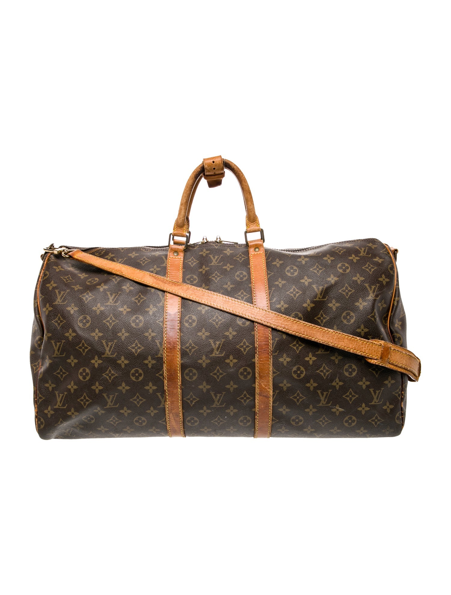 Louis Vuitton LV Monogram Keepall Bandouliere 55