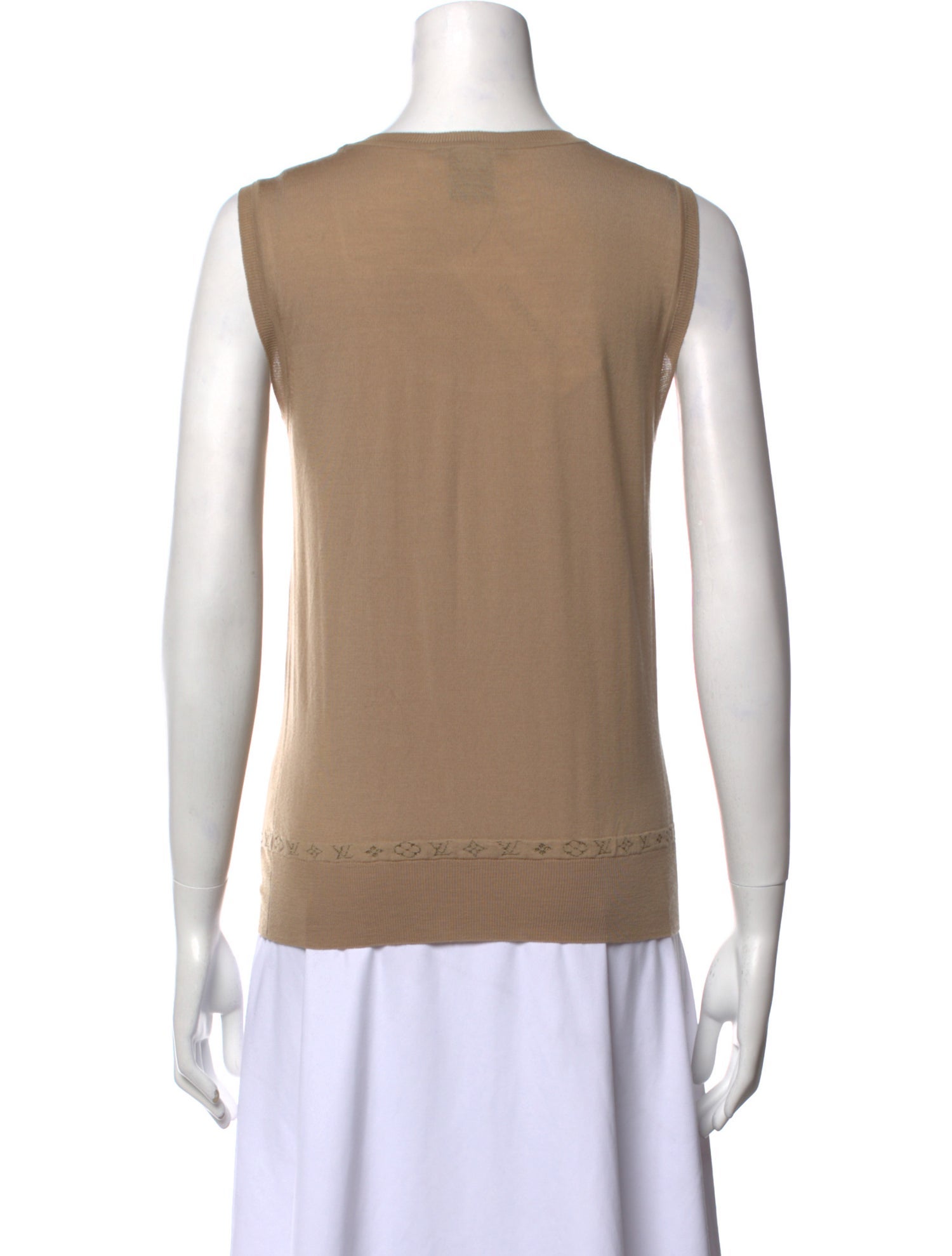 Louis Vuitton Late 1990's - Early 2000's Wool Top