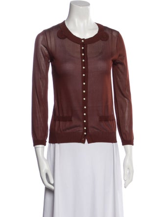 Louis Vuitton Late 1990's - Early 2000's Silk Sweater