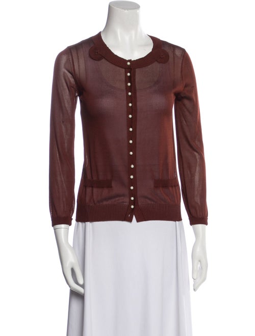 Louis Vuitton Late 1990's - Early 2000's Silk Sweater