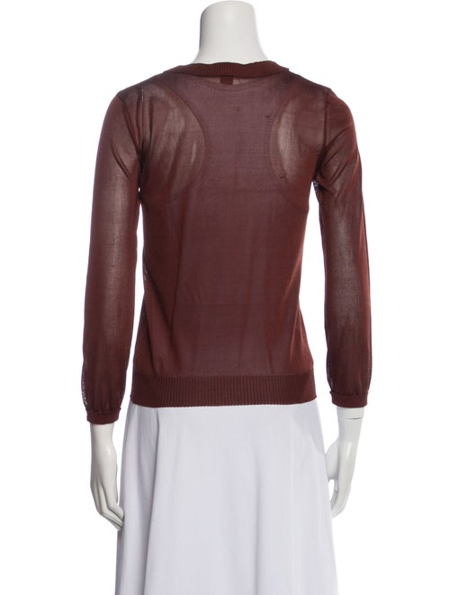 Louis Vuitton Late 1990's - Early 2000's Silk Sweater