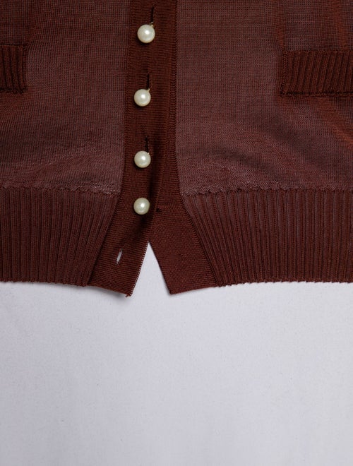 Louis Vuitton Late 1990's - Early 2000's Silk Sweater