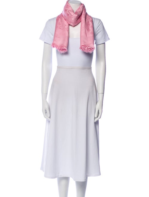 Louis Vuitton Wool LV Monogram Scarf